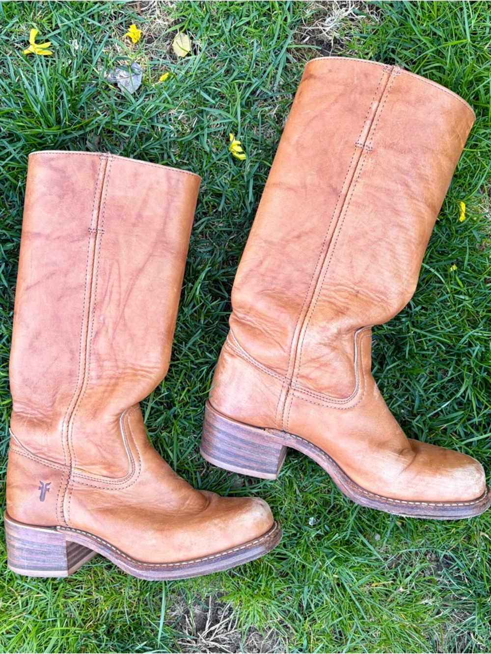 Frye Campus Boots 6.5 Vintage - Picture 2 of 7
